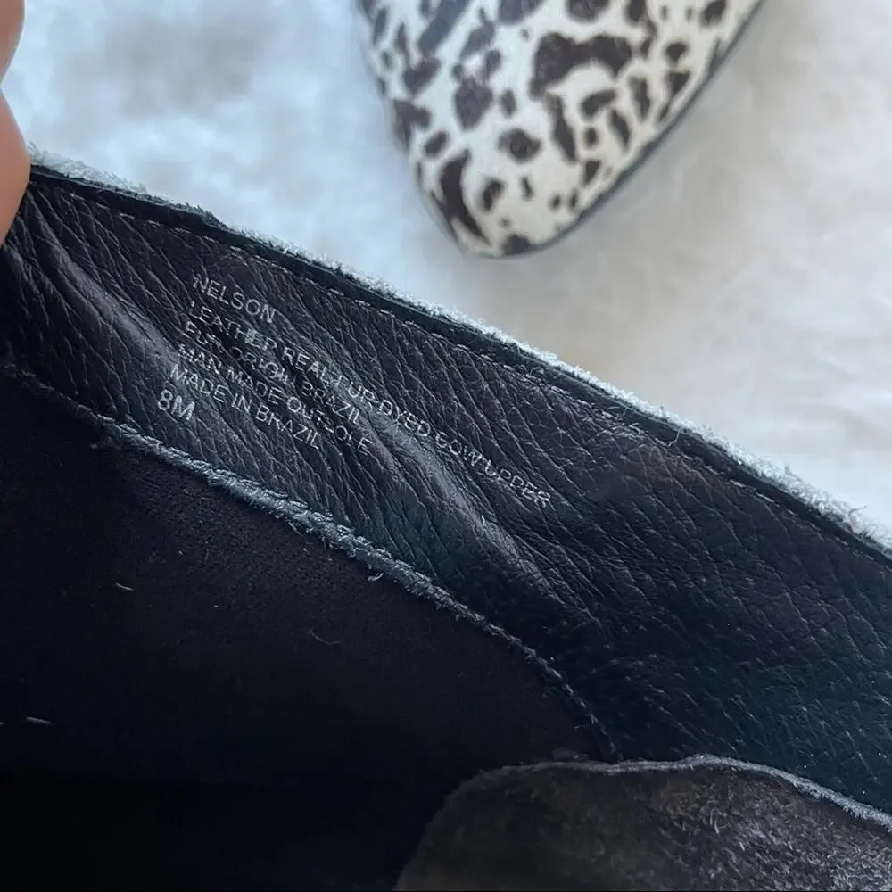 Matisse Cow Hair Heeled Booties